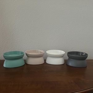 Kitty City Raised Cat Food Bowls
